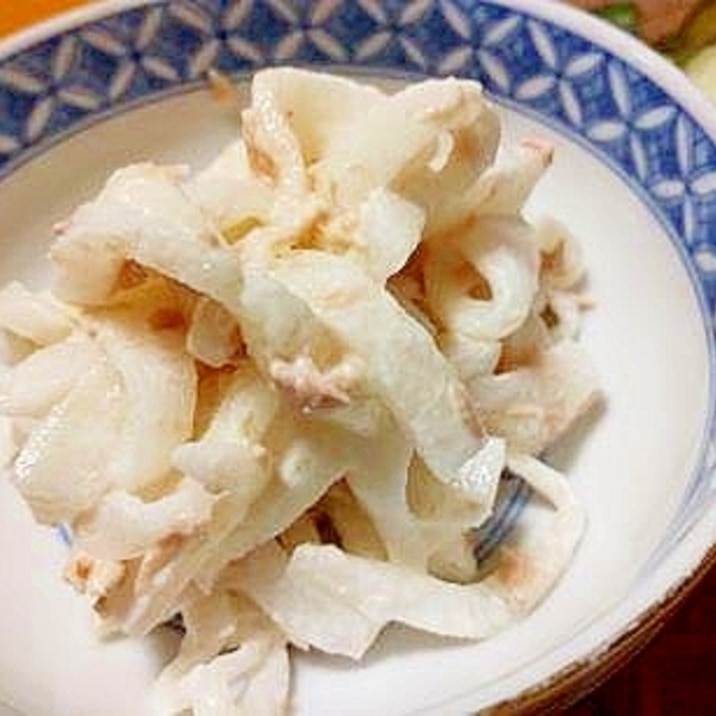 冬瓜とツナの 梅マヨ和え